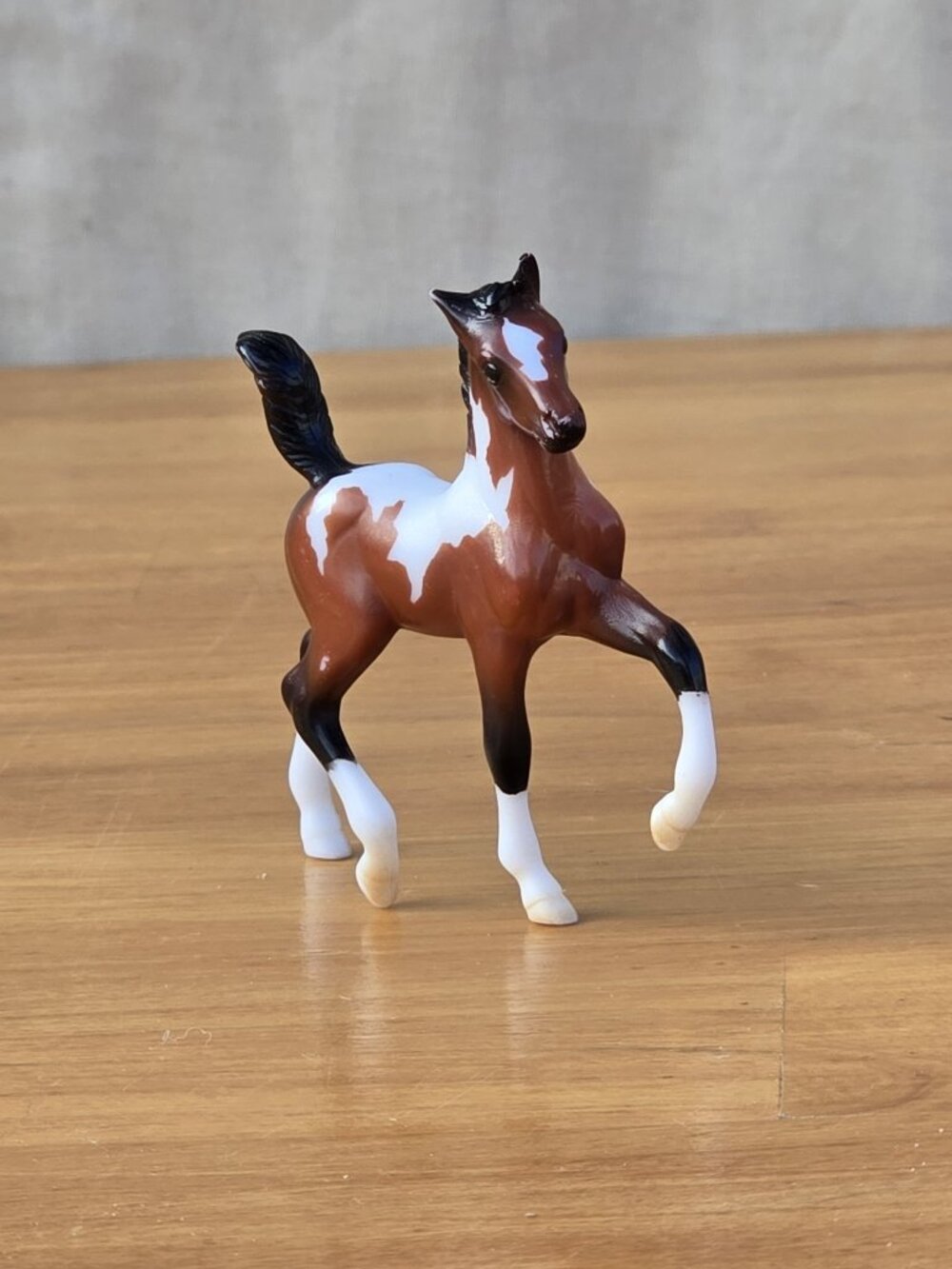 Breyer Stablemate Bay Pinto Trotting Foal (5412) - Loose (INV322)